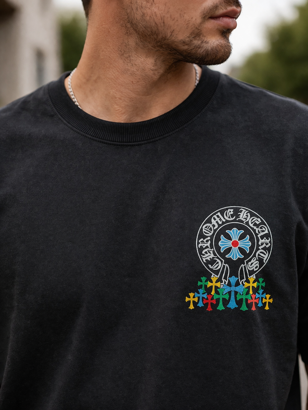 Men’s Oversized Black T-Shirt with Gothic Cross Back Print – Premium Cotton Streetwear | Baggy Fit Graphic Printed T Shirt for Men (Copy) (Copy) (Copy) (Copy) (Copy)