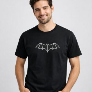 Men’s Batman 100% Pure Cotton T-Shirt | Round Neck Regular Fit | Premium Soft Breathable Casual Wear Graphic Tee