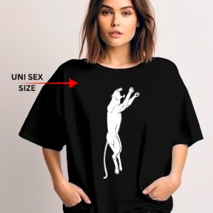 Men’s Oversized Black T-Shirt with Gothic Cross Back Print – Premium Cotton Streetwear | Baggy Fit Graphic Printed T Shirt for Men (Copy) (Copy) (Copy) (Copy)