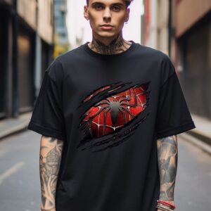 Men’s Oversized Black T-Shirt with Gothic Cross Back Print – Premium Cotton Streetwear | Baggy Fit Graphic Printed T Shirt for Men (Copy) (Copy) (Copy)
